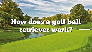 How does a golf ball retriever work?