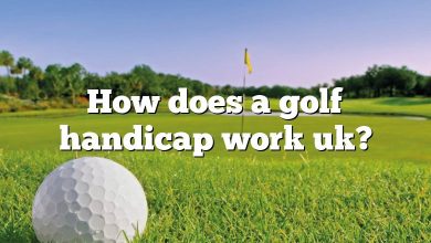 How does a golf handicap work uk?