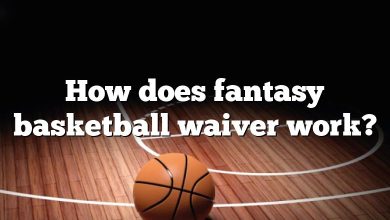 How does fantasy basketball waiver work?