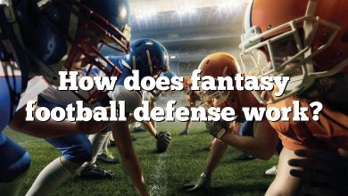 How does fantasy football defense work?