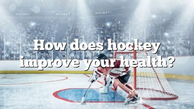 How does hockey improve your health?