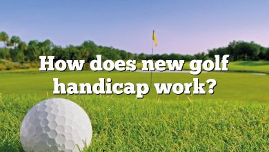 How does new golf handicap work?