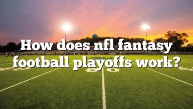 How does nfl fantasy football playoffs work?