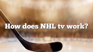 How does NHL tv work?
