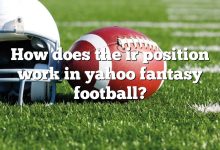 How does the ir position work in yahoo fantasy football?