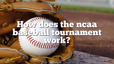 How does the ncaa baseball tournament work?