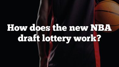 How does the new NBA draft lottery work?