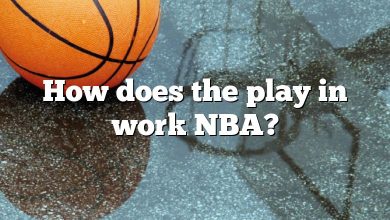 How does the play in work NBA?