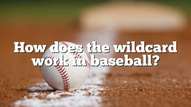 How does the wildcard work in baseball?