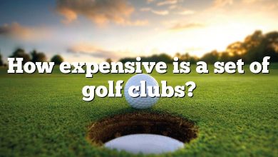 How expensive is a set of golf clubs?