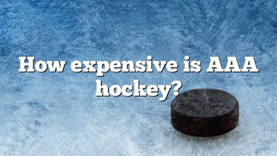 How expensive is AAA hockey?