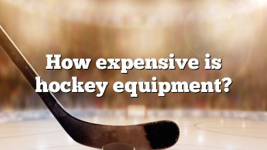 How expensive is hockey equipment?