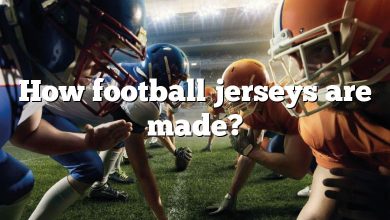 How football jerseys are made?