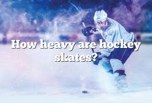 How heavy are hockey skates?