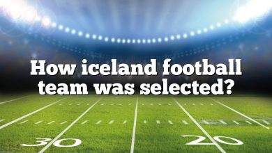 How iceland football team was selected?
