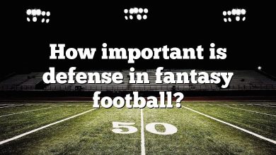 How important is defense in fantasy football?