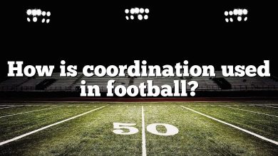 How is coordination used in football?