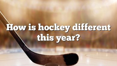 How is hockey different this year?