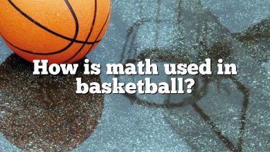 How is math used in basketball?