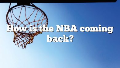 How is the NBA coming back?
