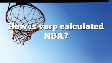 How is vorp calculated NBA?