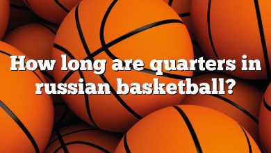 How long are quarters in russian basketball?