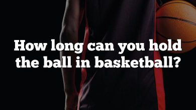 How long can you hold the ball in basketball?