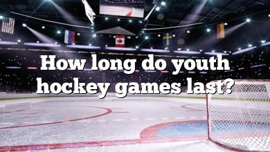 How long do youth hockey games last?