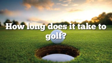 How long does it take to golf?