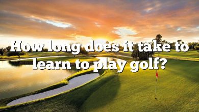 How long does it take to learn to play golf?