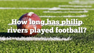 How long has philip rivers played football?
