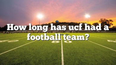 How long has ucf had a football team?