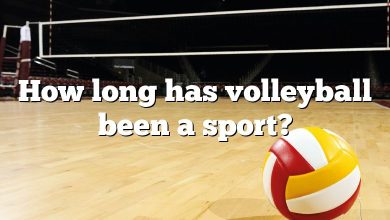How long has volleyball been a sport?
