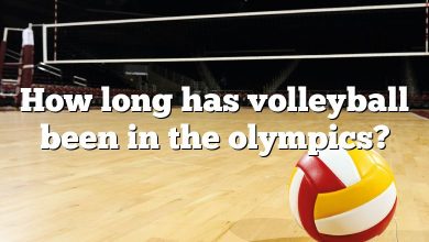 How long has volleyball been in the olympics?