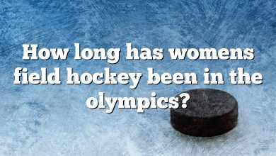 How long has womens field hockey been in the olympics?