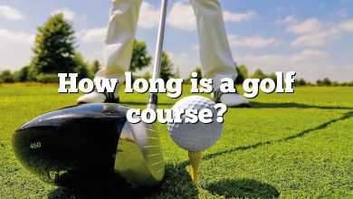 How long is a golf course?