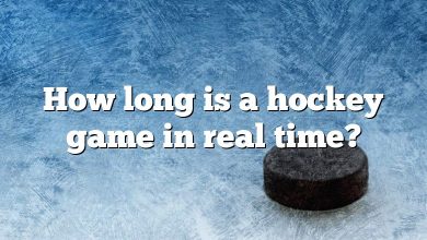 How long is a hockey game in real time?