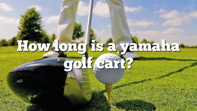 How long is a yamaha golf cart?