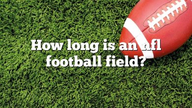 How long is an nfl football field?
