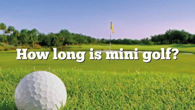 How long is mini golf?