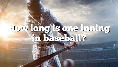 How long is one inning in baseball?