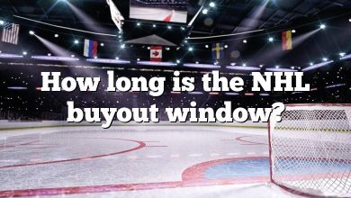 How long is the NHL buyout window?