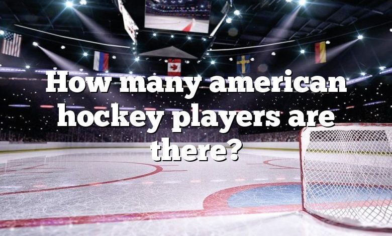 How many american hockey players are there?