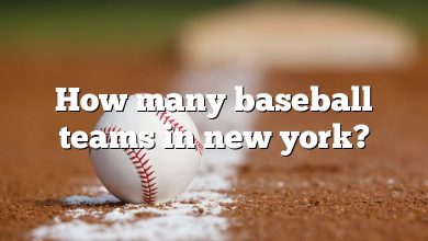 How many baseball teams in new york?