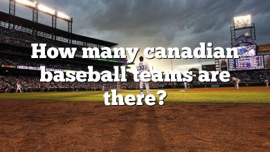 How many canadian baseball teams are there?