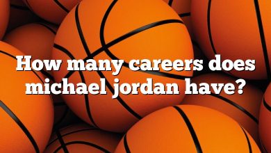 How many careers does michael jordan have?