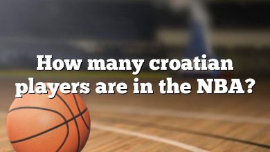 How many croatian players are in the NBA?