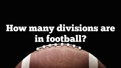 How many divisions are in football?