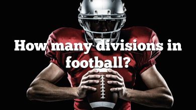 How many divisions in football?