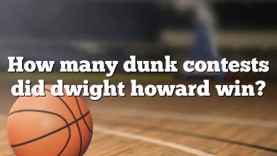 How many dunk contests did dwight howard win?